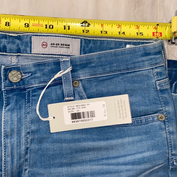 AG Adriano Goldschmied The Jodi High Rise Crop Slim Flare, 32x27, NWT, $245 MSRP - Picture 5 of 12